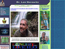 Tablet Screenshot of drleonardhorowitz.com